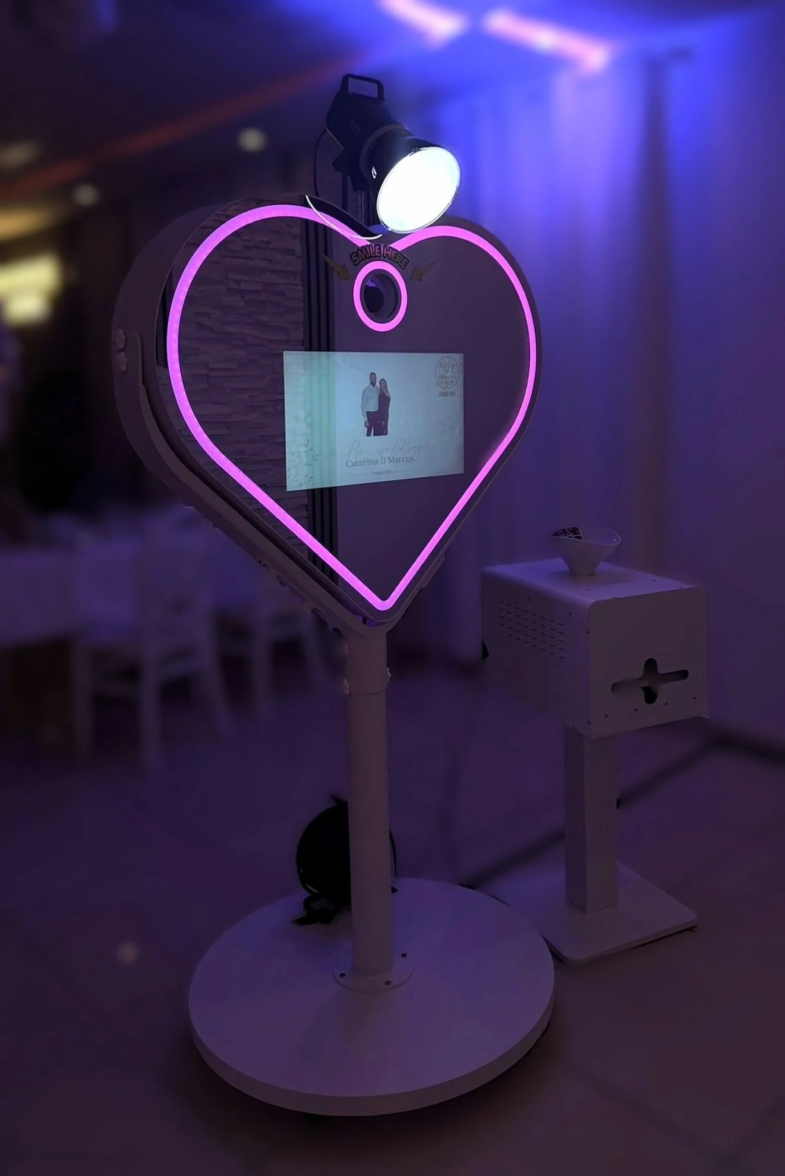 Photobooth Hjärtformat